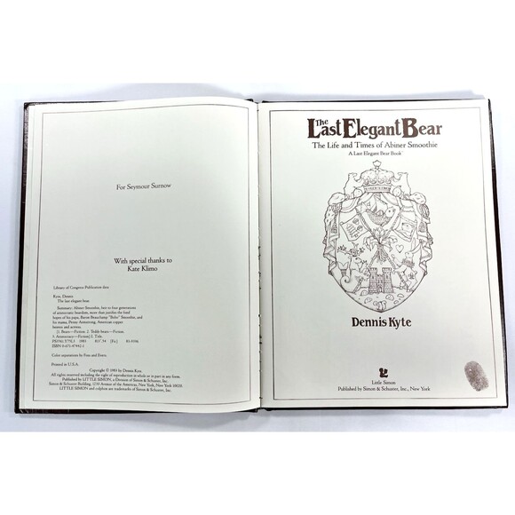 The Last Elegant Bear The Life & Times of Abiner Smoothie by Dennis Kyte - Picture 4 of 15